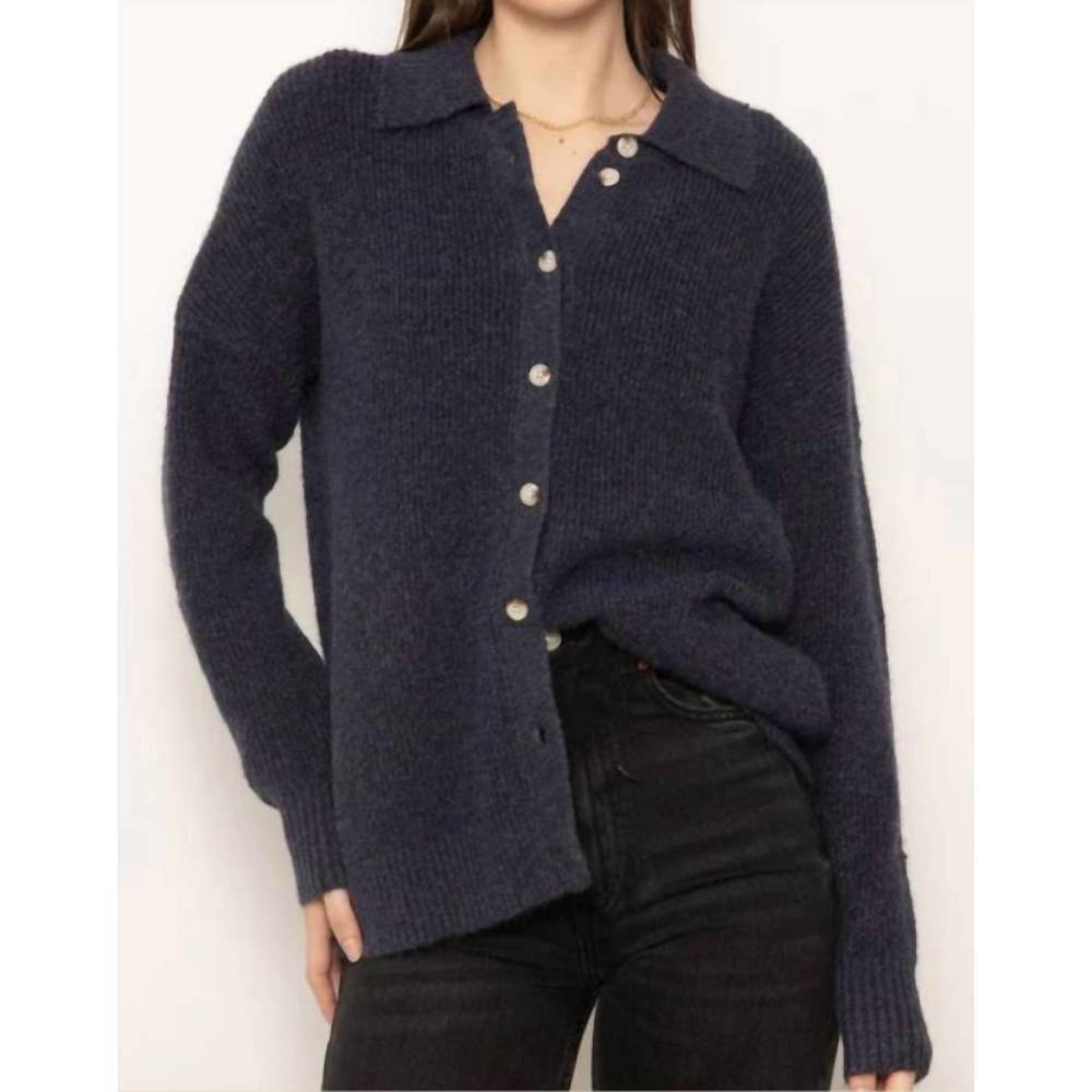 Central Park West Navy Sweater